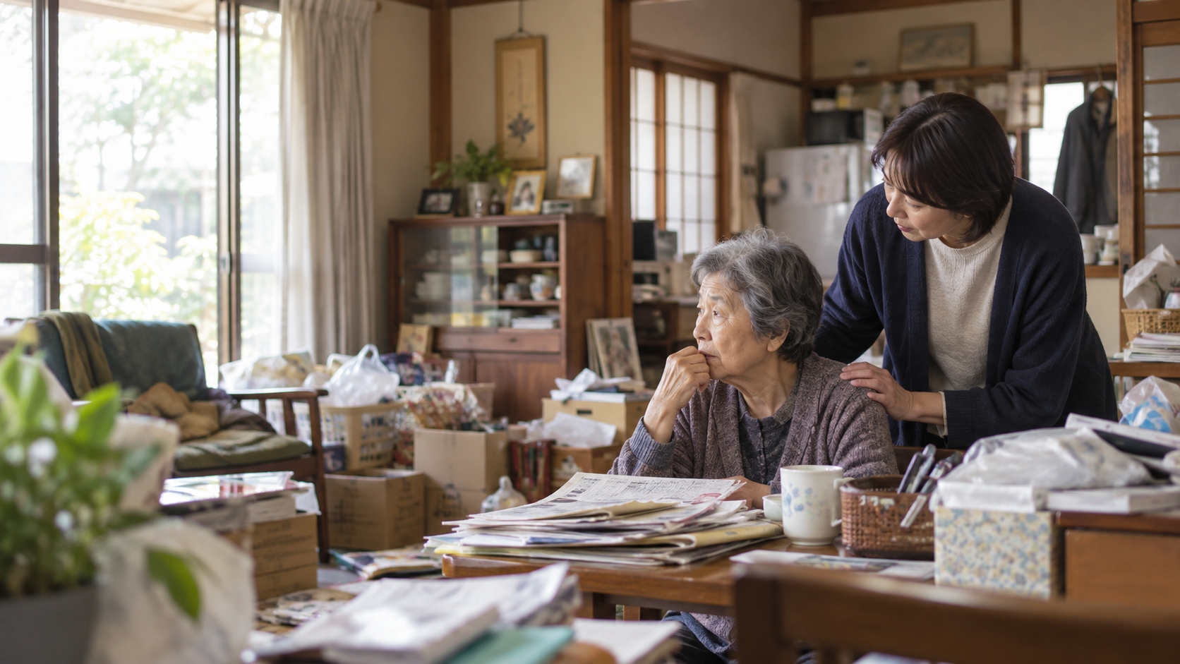 実家が「ごみ屋敷」になるのはなぜ?高齢の親に多い原因と、家族が気づきたいサイン